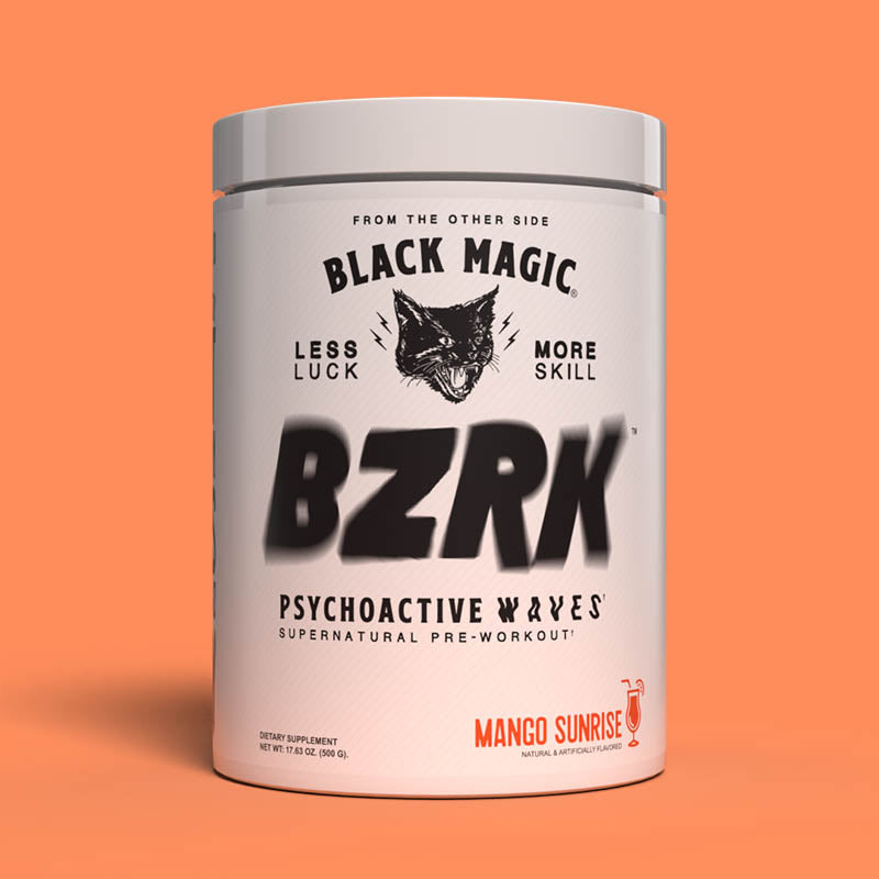 BZRK High Potency Pre-Workout: Supreme Energy & Focus, 25 Servings