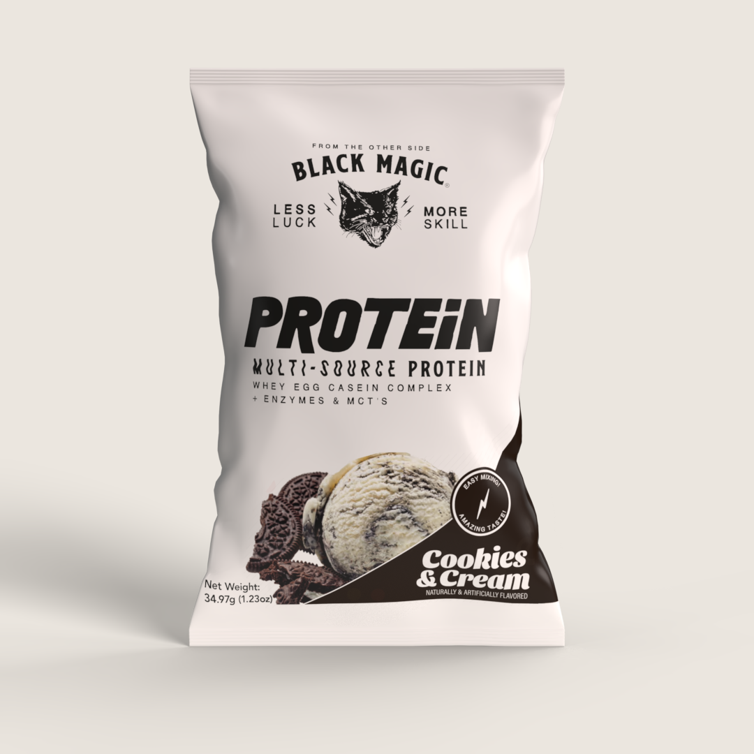 French Vanilla Multi-Source Protein Sample Pack | Black Magic Supply French Vanilla Multi-Source Protein Sample Pack | Black Magic Supply