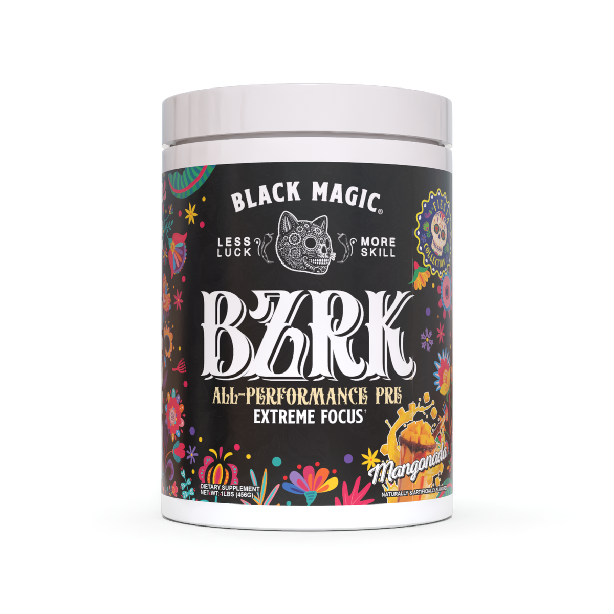 BZRK High Potency Pre-Workout: Supreme Energy & Focus, 25 Servings