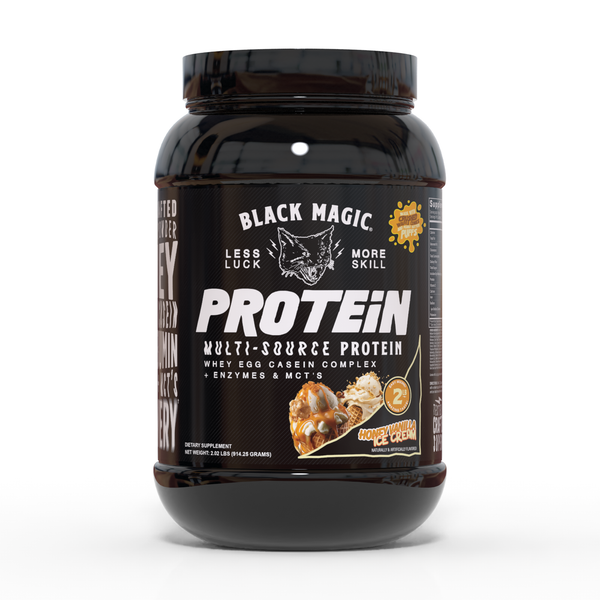 Multi-Source Protein 2lb: Muscle Growth & Recovery - Whey Isolate, Egg Whites, Casein, MCTs