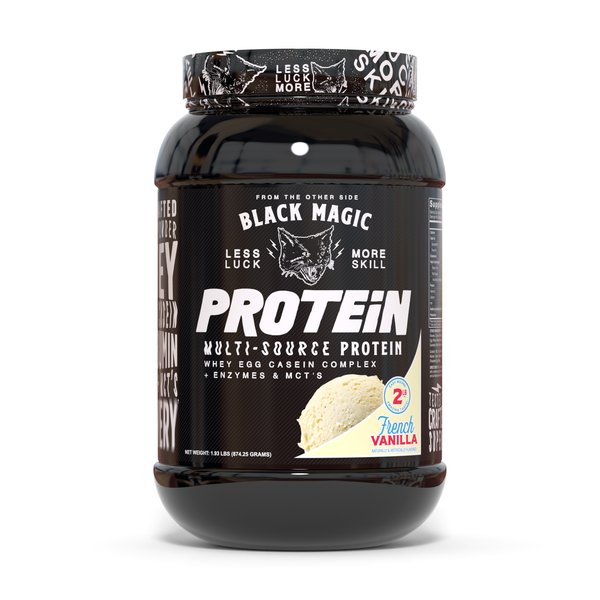 Multi-Source Protein 2lb: Muscle Growth & Recovery - Whey Isolate, Egg Whites, Casein, MCTs