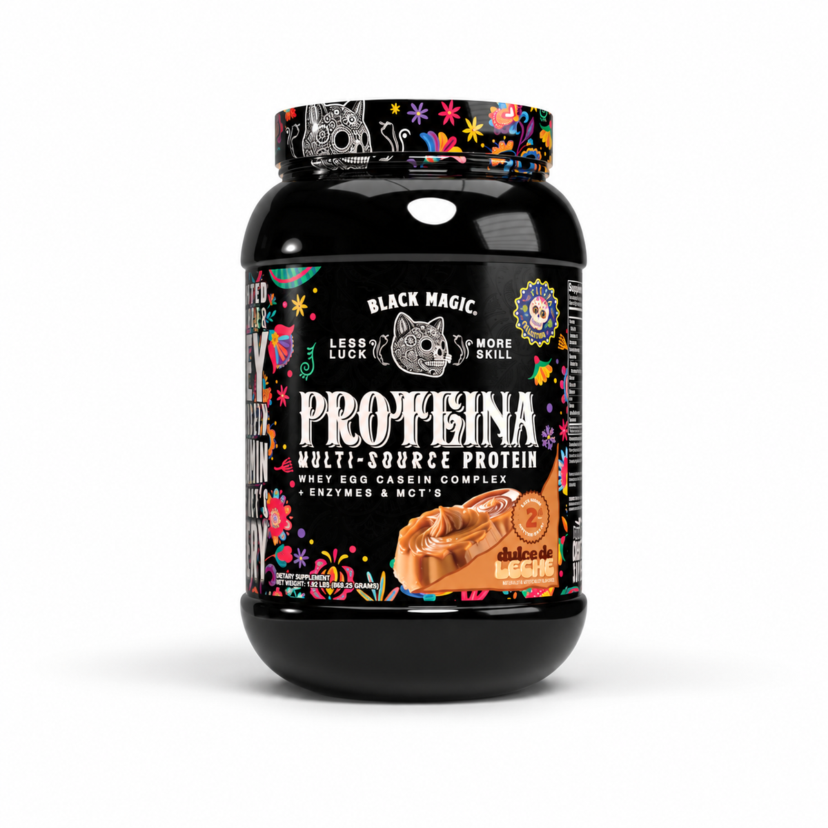 Multi-Source Protein 2lb: Muscle Growth & Recovery - Whey Isolate, Egg Whites, Casein, MCTs
