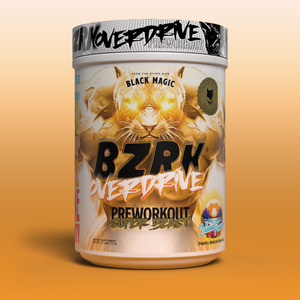 BZRK Overdrive: Energy & Focus Boost - Citrulline, Creatine, 40 Servings