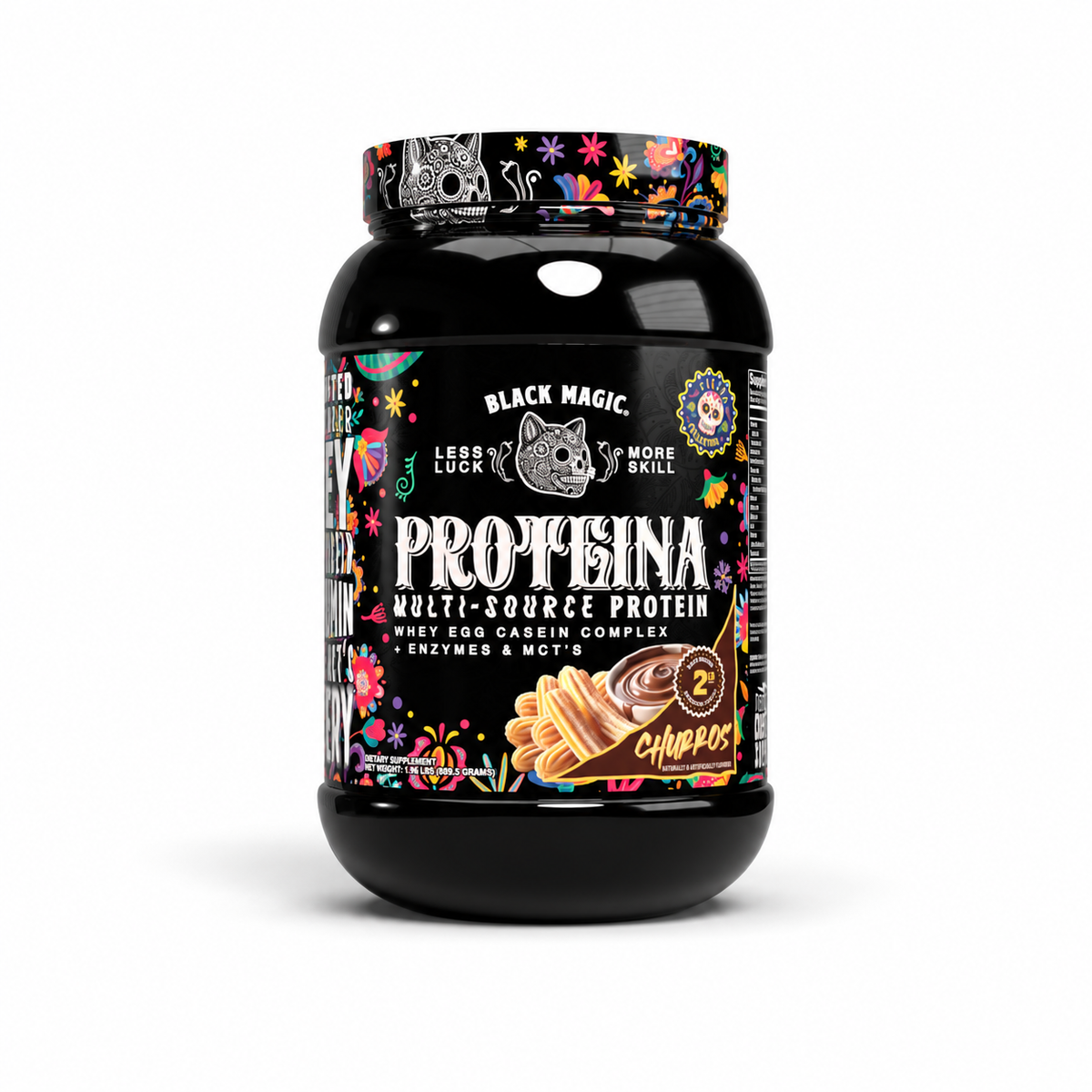Multi-Source Protein 2lb: Muscle Growth & Recovery - Whey Isolate, Egg Whites, Casein, MCTs