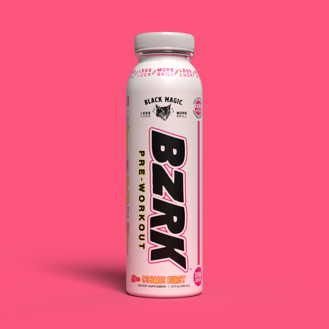 Black Magic Supply BZRK RTD Pre Workout Drink High Potency Energy