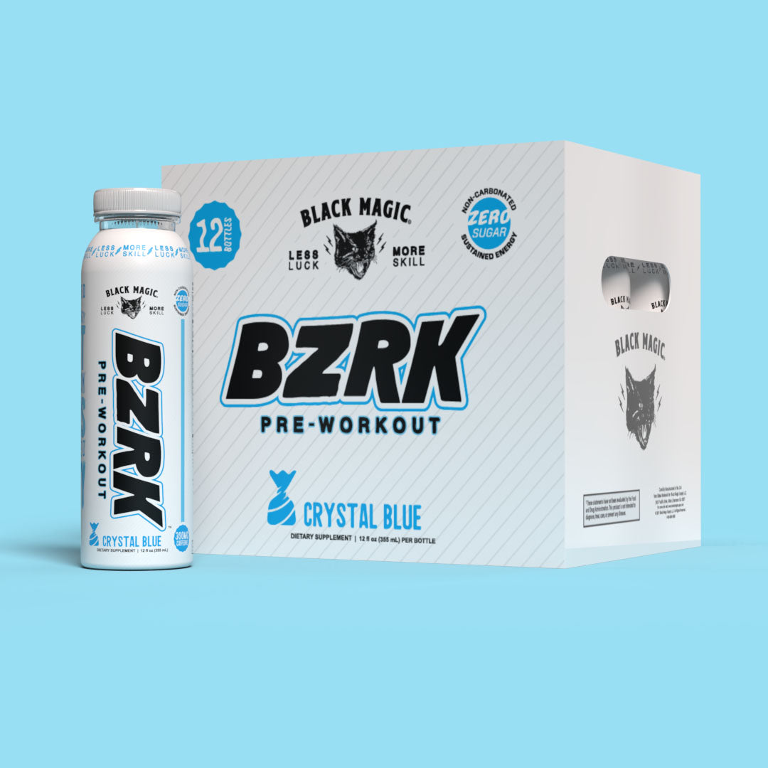 Black Magic Supply BZRK RTD PreWorkout Drink High Potency Energy