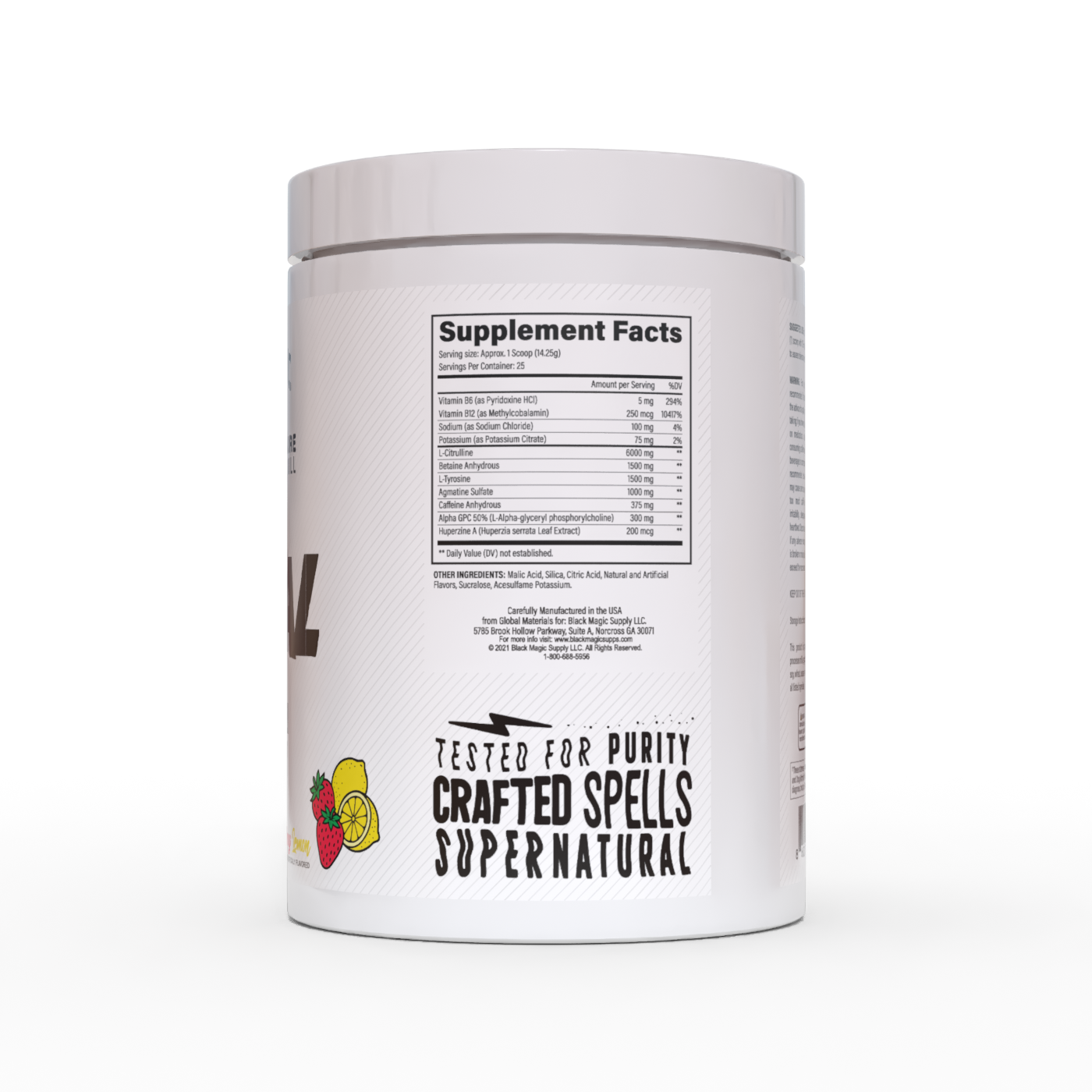 RITUAL High Stim Pre-Workout – Black Magic Supply