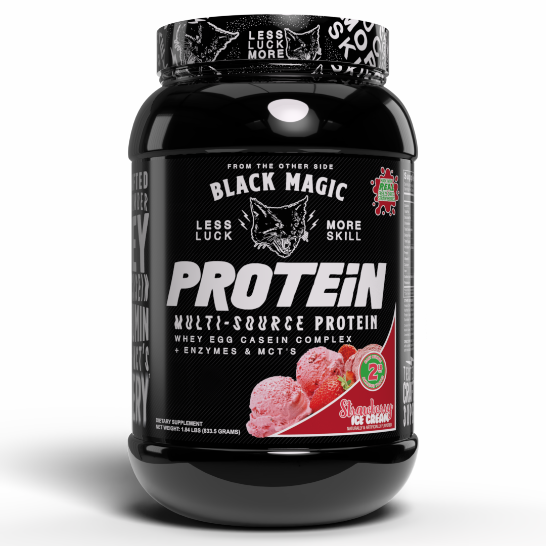 Multi-Source Protein 2lb: Muscle Growth & Recovery - Whey Isolate, Egg Whites, Casein, MCTs