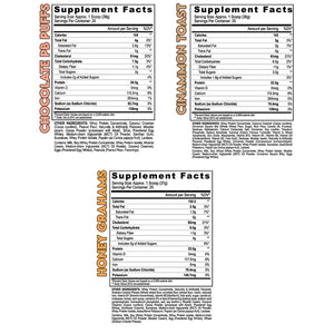 Multi-Source Protein 2lb: Muscle Growth & Recovery - Whey Isolate, Egg Whites, Casein, MCTs